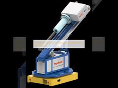 Алюминиевая дегазовая печь боковой стенки вращающийся флюксный инжектор