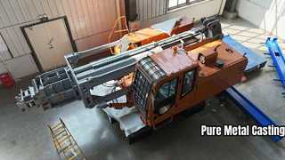 Автомобиль для обслуживания печи