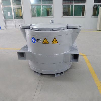 Разливочный ковш типа «чайник» для транспортировки расплавленного алюминия на большие расстояния с естественным падением температуры ≤12℃/ч и вместимостью 500-6000 кг