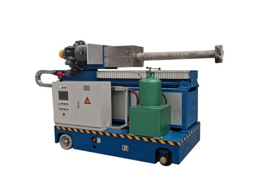 Регулируемая скорость дегазации и ≤5 мм гранулированность флюсования роторного инжектора флюса для графитового сырья