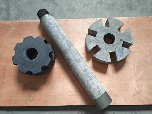 Высококачественный долговечный срок службы Заменяемые графитовые аксессуары для обслуживания оборудования для инжекторов вращающегося потока