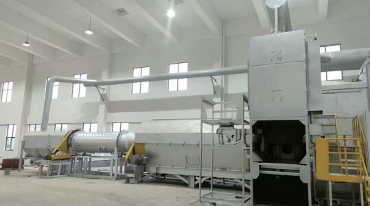 Автоматическое оборудование для обработки алюминиевого шлака с системой управления PLC для высокой эффективности восстановления и компактного отпечатка