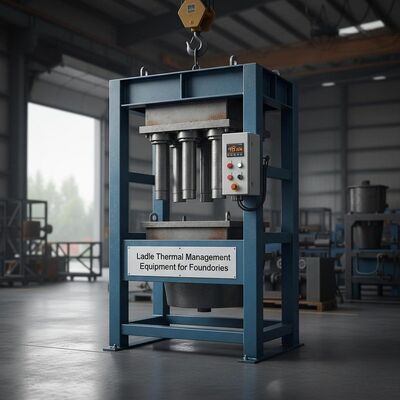 Ковши предварительного нагрева Мощность нагрева ковша 48 кВт Подогреватель ковша для перекачивающих ковшей Оборудование для управления температурой ковша для литейного производства