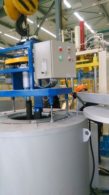 500 кран вешалки блока Mpa Rpm 0,6 роторный дегазируя алюминиевый поднимая ISO9001