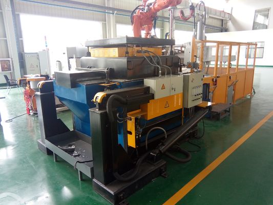 тип алюминиевый держа газ погружения 200kg печи периферийный увольнял алюминиевая плавя печь