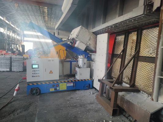 Устройство HDR-2 с вращающимся флюксирующим инжектором