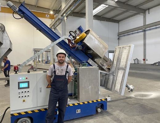 Устройство HDR-2 с вращающимся флюксирующим инжектором