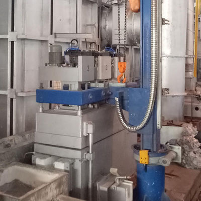 В линии роторном дегазируя блоке для извлекать водопод из жидкого алюминия