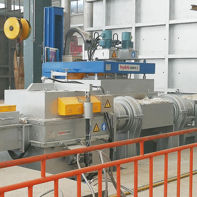 В линии роторном дегазируя типе коробки очищения алюминия оборудования