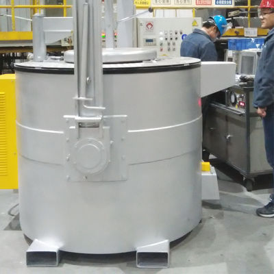 PLC печи плавильни слитков 200-1000kg продукции плавя алюминиевый
