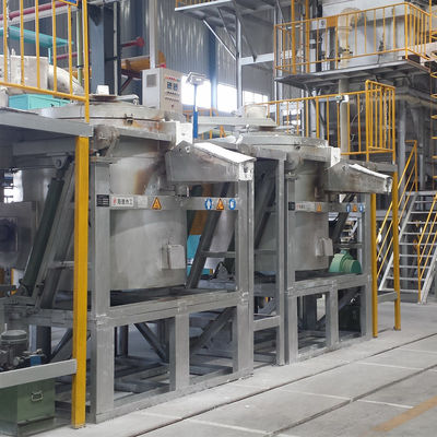 Алюминиевая держа печь 220V/380V с диапазоном температур 200-500°C
