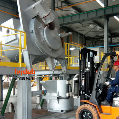 220V/380V напряжение Алюминиевая удерживающая печь с дизилицидом молибдена нагревательным элементом и углеродной сталью