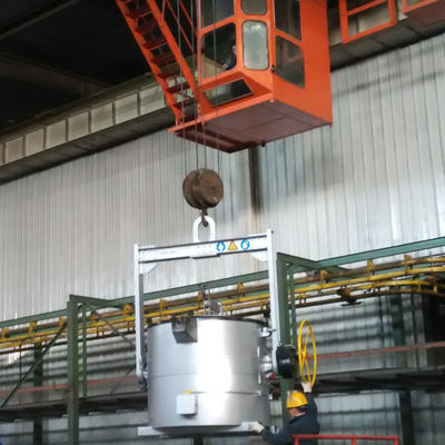 Печь удерживания управлением PLC алюминиевая с изоляцией керамического волокна