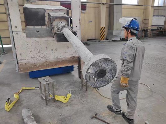 Эффективное вращающее устройство дегазирования из нержавеющей стали для литья алюминия