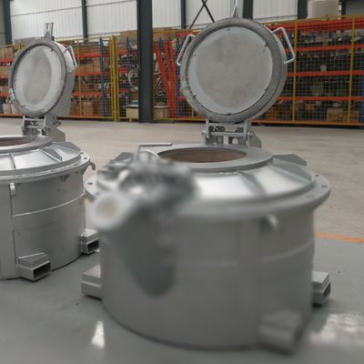 500 - 3000 кг расплавленный алюминиевый короб для литья алюминия