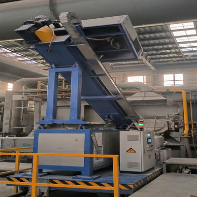 Регулируемая расплавленная алюминиевая дегазовая машина для управления размером частиц рафинирующего потока с рафинированным давлением газа