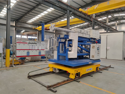 Ротационный инжектор потока с сервомотором управления давлением 0-300 мм/с Скорость и давление 25 МПа для переработки алюминия