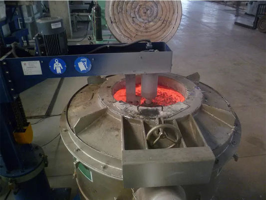 3 фазы Алюминиевая дегазовая машина с общей массой 3000 кг и 4 ротора