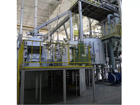 600 кг вращающийся дегазировочный агрегат для рафинирования потока, размер частиц ≤5 мм и распыляющее количество рафинированного потока в порошке 0 ≈ 350 г/мин
