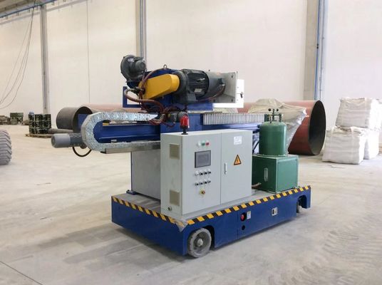 Регулируемая машина для очистки алюминия от газов с давлением рафинированного газа от 0,1 до 0,6 МПа и размером частиц мм ≤ 5