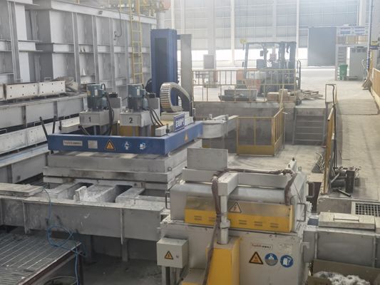 Эффективность обезгазирования 60% Алюминиевая обезгазирующая машина Повышение температуры менее 35 °C