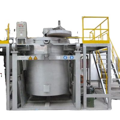 220V/380V напряжение Алюминиевая удерживающая печь с дизилицидом молибдена нагревательным элементом и углеродной сталью