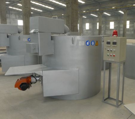 Система управления PLC Алюминиевая удерживающая печь с трехфазным питанием и сжатым воздухом 0,6-0,8 МПа