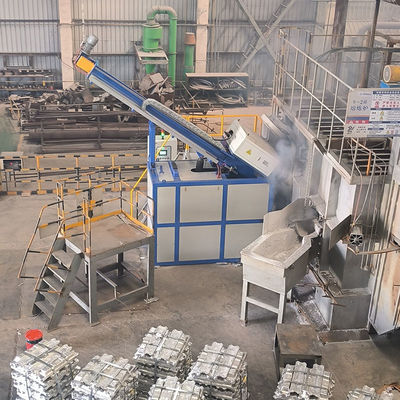 Машина для переработки алюминия для переработки газов для переработки газов Время переработки газов 0-99 мин Размер частиц потока переработки ≤5 мм