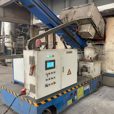 Инжектор высокой чистоты азотного рафинирующего газа с вращающимся потоком с гранулированностью потока ≤ 5 мм, поднимаемый краном