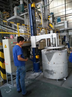 50 Гц Частота алюминия Машина для очистки от газов с ≥ 99,996% очищенного газа Эффективность и точность чистоты