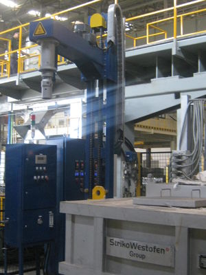 Эффективность обезгазирования 60% Ротационный обезгазировочный агрегат с 1-3 роторами и частотой 50 Гц