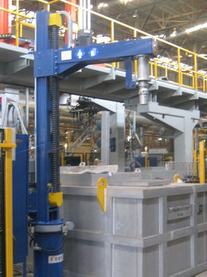 Эффективность обезгазирования 60% Ротационный обезгазировочный агрегат с 1-3 роторами и частотой 50 Гц