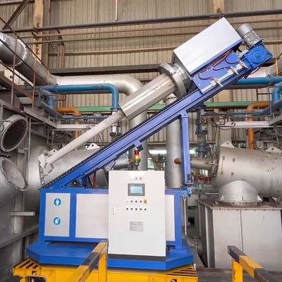 Инжектор высокой чистоты азотного рафинирующего газа с вращающимся потоком с гранулированностью потока ≤ 5 мм, поднимаемый краном