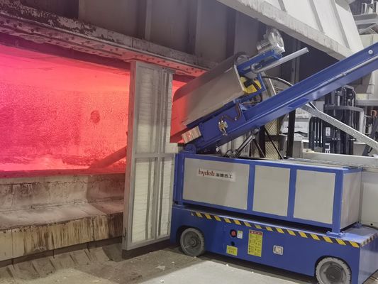 Высокопроизводительная установка дегазации расплавленного алюминия с регулируемой скоростью ротора 600 об/мин и производительностью 600 кг