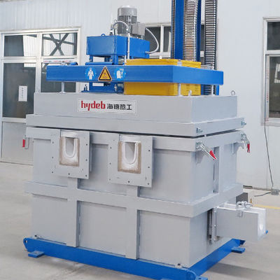 Частота 50 Гц Линейный вращающийся дегазовый блок Алюминий 750° Дегазовая эффективность 60%