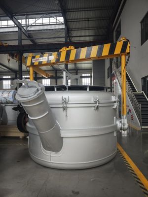 Сертифицированные по CE ковши для транспортировки расплавленного алюминия с диапазоном температур до 1200°C