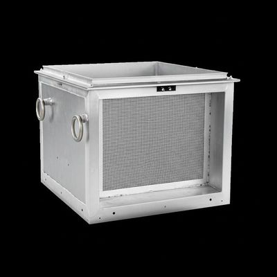 Прочная алюминиевая коробка для фильтрации жидкости с размерами пластины 17''*17''*1 и размером лотка в соответствии с расходом