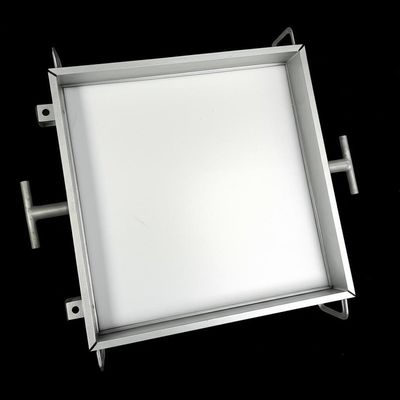 Прозрачная фильтрационная коробка вместимостью 2 фунта и размером 17'*17'*1 плит для плавки и литья алюминия