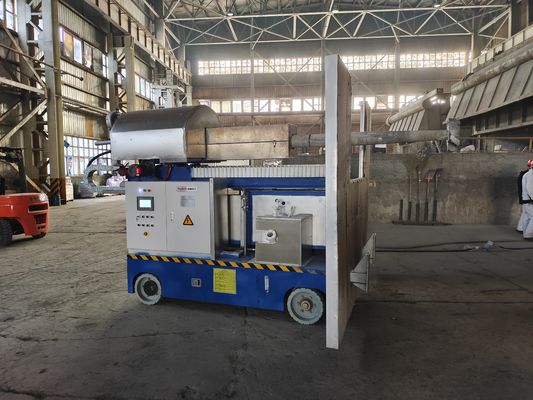 930 KG алюминия плавя печи слитка 880mm небольшого электрического алюминиевого быстро плавя