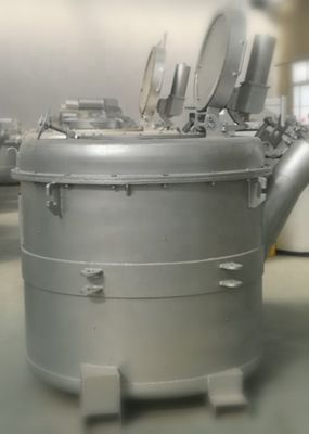 Производительные разливочные ковши для транспортировки расплавленного алюминия с индивидуальной крышкой и вакуумным способом разливки