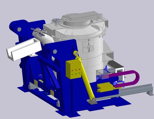 Безопасные характеристики и наличие сливного носика у ковшей для транспортировки расплавленного алюминия