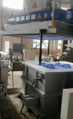 Машина для дегазации в потоке с эффективностью 60%, герметичная конструкция корпуса и двойное уплотнение для расплавленного алюминия