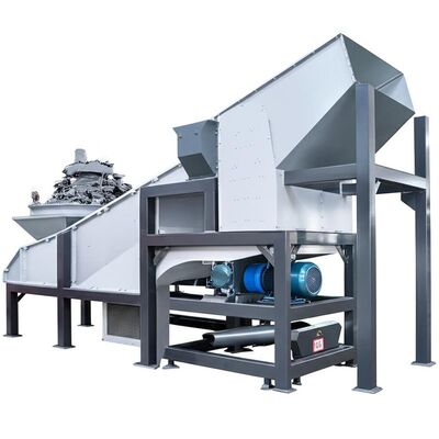 Ротационный флюкс-инжектор с регулируемой скоростью разгасания и графитовым роторным валом для высокочистой азотной газовой алюминиевой переработки