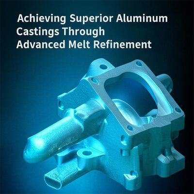 Графитовый вал ротора инжектора вращающегося потока для удаления водорода с регулируемым временем дегазации