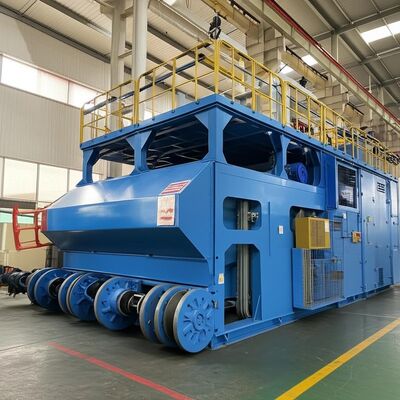 Загрузочная машина печи со сменными контейнерами для лома Вертикальный подъемник и телескопическая рука для эффективной загрузки