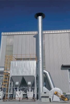 Экологически чистый коллектор пыли из картриджа с большим объемом воздуха, высокой эффективностью удаления пыли и системой управления ПЛК