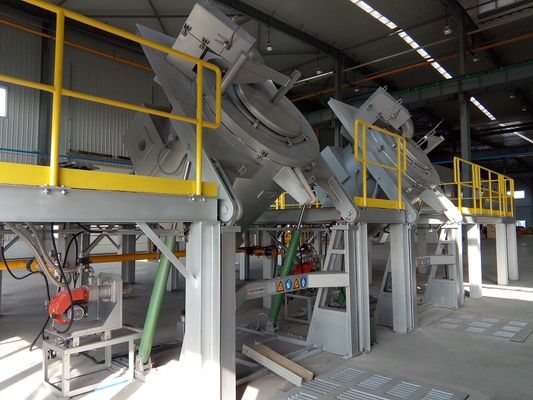 Алюминиевая печь с номинальной температурой 850 °C и емкостью 1000 кг