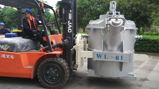 Ковши переноса 3000KG 50C жидкие алюминиевые с лить губой