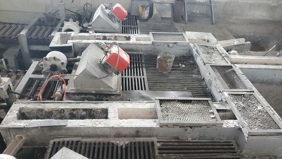 Процесс рафинировки топления SIC 600 Rpm спирали роторный дегазируя алюминиевый для слитка