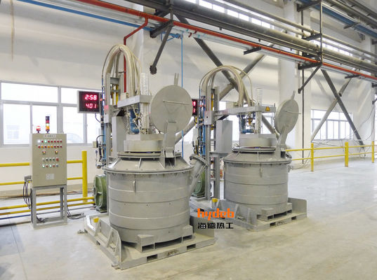 Жара индукции системы подогрева ковша NG 50 M3/H обрабатывая оборудование 3KW